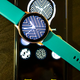 I took a photo of my blue-and-white outfit. It made me this custom watch face.